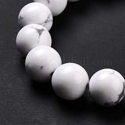 Synthetic Howlite Beads Strands&nbsp;G-E568-04C