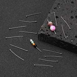 変色しにくい304ステンレススチール製ボールヘッドピン  30x0.7mm  21ゲージ  ヘッド：2mm&nbsp;STAS-R051-30mm