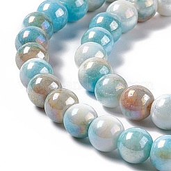 Electroplated Glass Beads Strands&nbsp;LS-GLAA-C023-01C