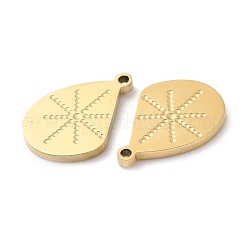 Ion Plating(IP) 316L Surgical Stainless Steel Charms&nbsp;STAS-H213-49G