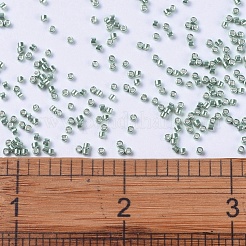 MIYUKIデリカビーズ  シリンダー  日本製シードビーズ  11/0  （db0414)亜鉛メッキダークシーフォーム  1.3x1.6mm  穴：0.8mm  約10000個/袋  50 G /袋&nbsp;SEED-X0054-DB0414