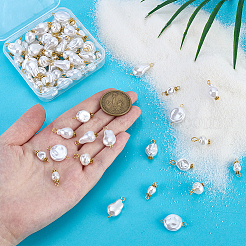 80Pcs 8 Style ABS Plastic Imitation Pearl Connector Charms&nbsp;PALLOY-PH01934
