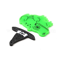 Opaque Acrylic Pendants&nbsp;OACR-H024-12