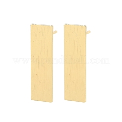 Brass Stud Earrings&nbsp;EJEW-G471-27B-G