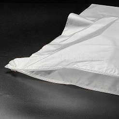 透明なPE製ジュエリー用ジップトップ収納袋  ポータブルジュエリーオーガナイザーポーチ  長方形  透明  50.6x40.1x0.15cm&nbsp;ABAG-H114-01C
