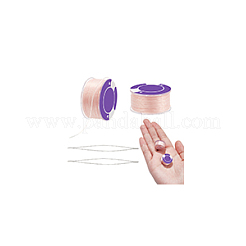 2 Rolls Special Coated Polyester Beading Threads&nbsp;OCOR-NB0002-06H