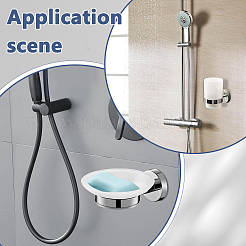 304 Stainless Steel Holders for Bathroom&nbsp;ODIS-WH0038-296P