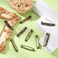 ニッケル遊離鉄のブローチパーツ  バックバーピン  アンティークブロンズ  30 5 MMX MMX 6mm&nbsp;X-E021Y-NFAB