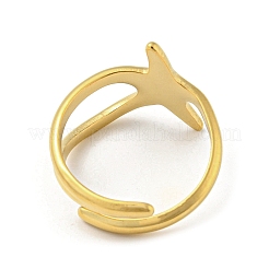 304 Stainless Steel Adjustable Rings for Women&nbsp;RJEW-D022-03G