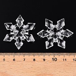 Transparent Acrylic Connector Charms&nbsp;TACR-T028-04C