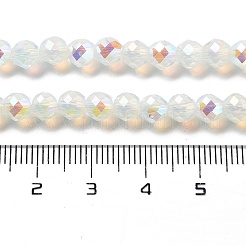Electroplate Glass Beads Strands&nbsp;GLAA-A014-01F