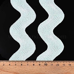 10 Yard Metallic Polyester Wavy Fringe Trim Ribbon&nbsp;SRIB-GF0001-38U