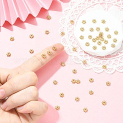 SHEGRACE Brass Spacer Beads&nbsp;XGRQ1H712-334G
