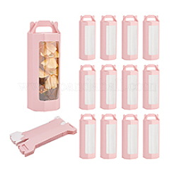 10Pcs Paper Gift Storage Boxes with Visible Window&nbsp;CON-WH0088-98A