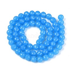 Imitation Jade Glass Bead Strands&nbsp;GLAA-R095-J10mm-01