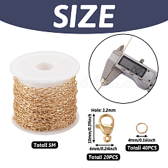 DIY Chain Necklace Bracelet Making Kit&nbsp;DIY-TA0004-92
