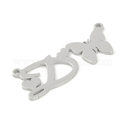 Non-Tarnish 304 Stainless Steel Pendants&nbsp;STAS-L279-002P-D