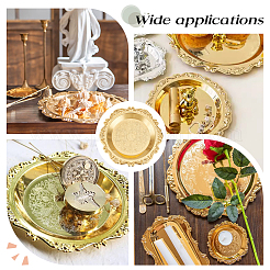 Flower Iron Cake Stand&nbsp;AJEW-WH0248-989