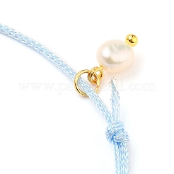 Adjustable Polyester Braided Cord Bracelet&nbsp;BJEW-JB05541-04
