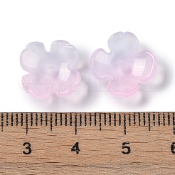 Baking Paint Glass Bead Caps&nbsp;LS-GLAA-S202-04B