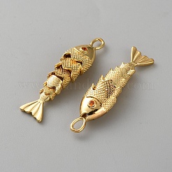 Brass Pendants&nbsp;KK-WH0816-028G-03