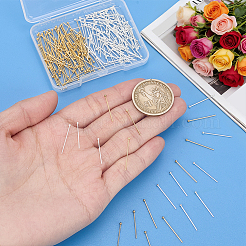 200Pcs 2 Colors Brass Ball Head Pins&nbsp;KK-PH0015-36