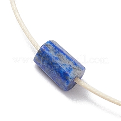 女性用天然宝石編みビーズブレスレット  コーン  内径：2-1/4インチ（5.6cm）&nbsp;BJEW-JB11356