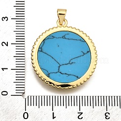 Rack Plating Brass Micro Pave Cubic Zirconia Pendants&nbsp;KK-K401-49B-G