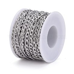 Tarnish Resistant 304 Stainless Steel Figaro Chains&nbsp;CHS-M001-04P