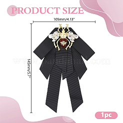 1Pc Alloy & Iron & Polyester & Acrylic Exquisite Lapel Pin for Women&nbsp;JEWB-HY0001-67