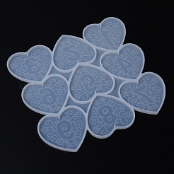 DIY Keychain Molds&nbsp;AJEW-TAC0027-01A