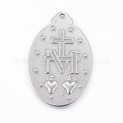 Non-Tarnish 304 Stainless Steel Pendants&nbsp;STAS-H400-29P