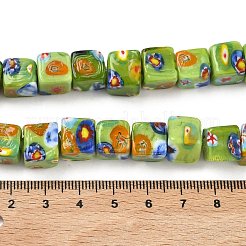 Handmade Millefiori Lampwork Beads&nbsp;LAMP-G170-04