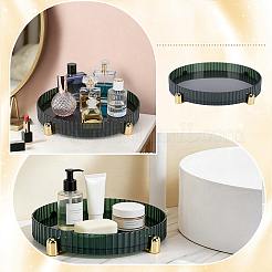 2Pcs Rotatable PET Seasoning Storage Rack&nbsp;AJEW-WA0005-03