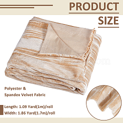 1M Polyester & Spandex Velvet Fabric&nbsp;AJEW-BC0010-28A