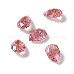 Crackle Moonlight Style K9 Glass Rhinestone Cabochons&nbsp;RGLA-J024-A-IO