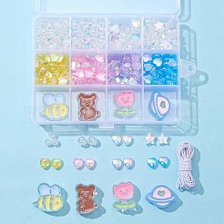 Transparent Acrylic Beads&nbsp;MACR-FS0001-26