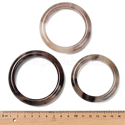 女性用天然クォーツバングル  内径：2~2-3/8インチ（5~6cm）  12~13mm&nbsp;BJEW-G756-03
