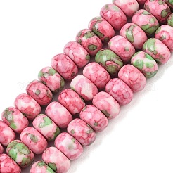 Dyed Synthetic Riverstone Beads Strands&nbsp;G-Z105-C01-01E