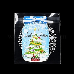 Christmas Theme Plastic Bakeware Bag&nbsp;OPP-Q004-03G
