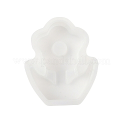 シリコンモールド  花  ホワイト  84x68x25mm&nbsp;SIMO-D301-02