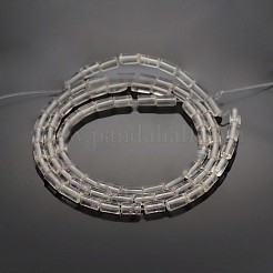 列の天然蛍石ビーズ連売り  5x3mm  穴：0.5mm  約78個/連  15.7インチ&nbsp;G-N0153-63