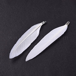 Goose Feather Pendants&nbsp;FIND-Q055-P11