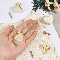 Heart Zinc Alloy Drawer Handles&nbsp;FIND-GF0009-43