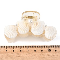 Bowknot Shape Natural White Shell Claw Hair Clips&nbsp;PHAR-TA000007