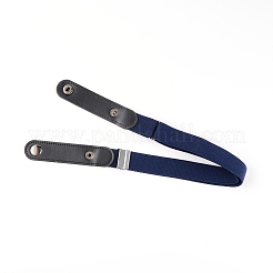 Unisex Adjustable No Buckle Imitation Leather Elastic Waist Belt&nbsp;AJEW-WH0182-80A