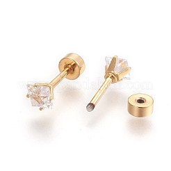 304 Stainless Steel Earlobe Plugs&nbsp;STAS-I113-30G