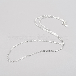 Brass Cable Chain Necklaces with Iron Findings&nbsp;SW073-S