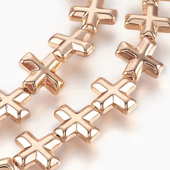 Electroplated Non-magnetic Synthetic Hematite Bead Strand&nbsp;G-E498-19