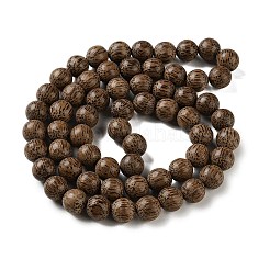 天然ココナッツウッドビーズの連  ラウンド  ココナッツブラウン  13.5~14mm  穴：1.8mm  約61個/連  32.09''（81.5センチメートル）&nbsp;COCB-P002-10B